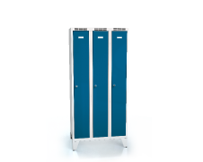 Cloakroom locker reduced height ALDUR 1 with feet 1620 x 750 x 500